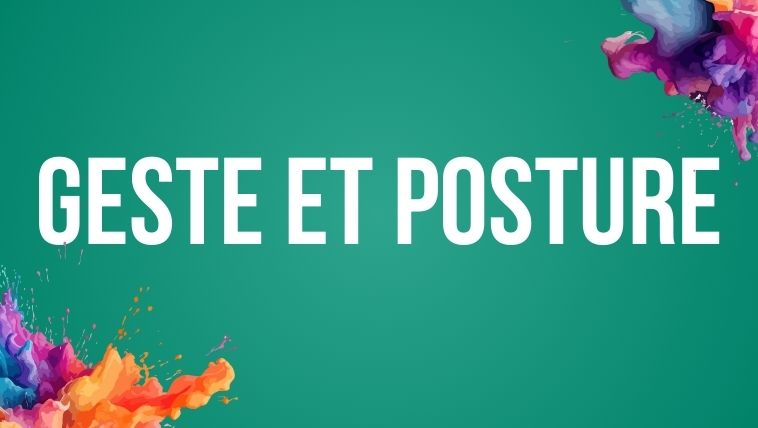 Geste et posture